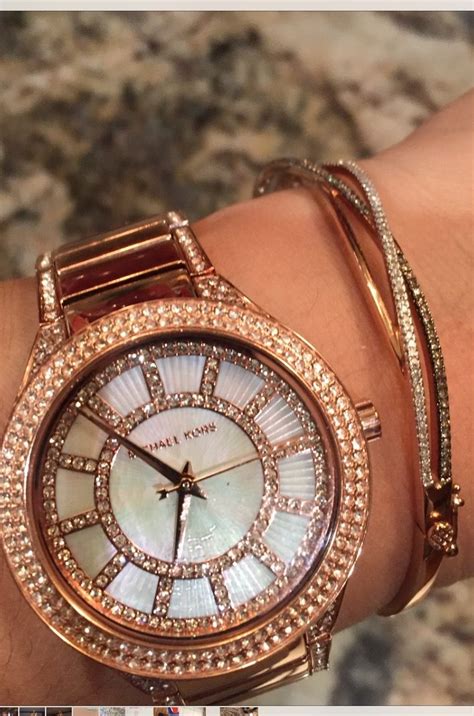 rose gold mk watch cheap